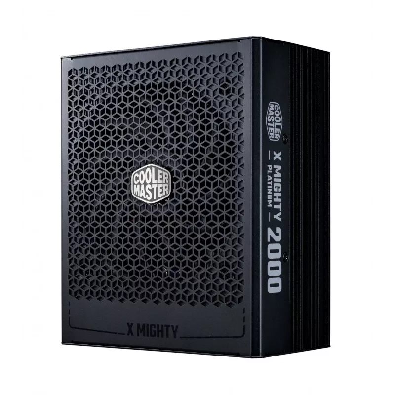 Netzteil Cooler Master X Mighty Platinum 2000W 230V, ATX 24-polig, 80 PLUS Platinum, schwarz, 12 cm Lüfter