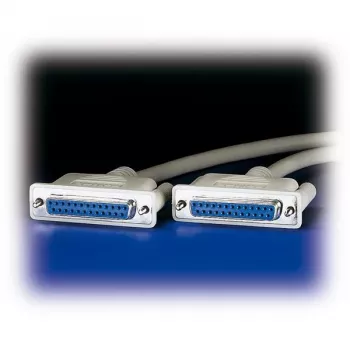 ROLINE Kabel Seriell - DB-25 (W) auf DB-25 (W)