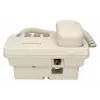 Analogtelefon Panasonic KX-TS500PDW — 16 Tasten, weiß, Tisch-/Wandmontage, 100 Einträge Telefonbuch