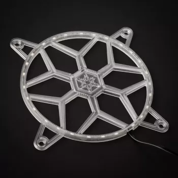 LED-Streifen SILVERSTONE FG141 – universell 140 × 6 × 140 mm