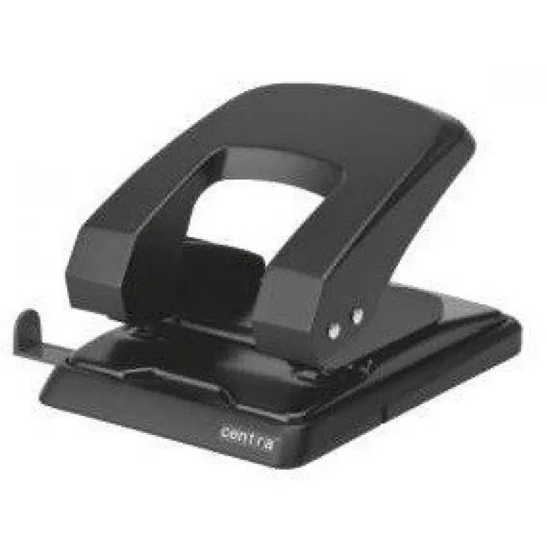 Locher Centra HP40 schwarz, bis 40 Blatt, Metall 1101-107