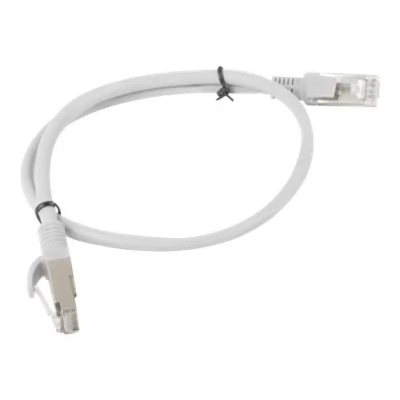 Lanberg PCU5-10CC-0050-S Netzwerkkabel 0,5 m Cat5e U/UTP (UTP) Grau (PCU5-10CC-0050-S)