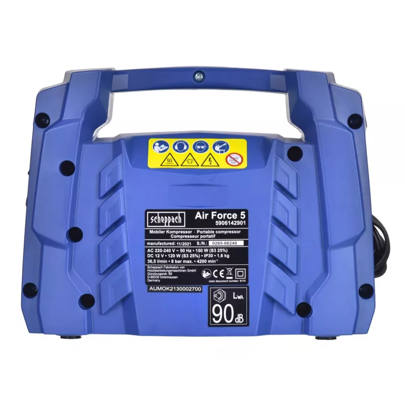 Scheppach AIR-FORCE 5 5906142901 Luftkompressor 0,2 W AC