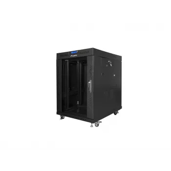Freistehender Schrank Lanberg FF01-8015-12BL 15U Schwarz 800 kg