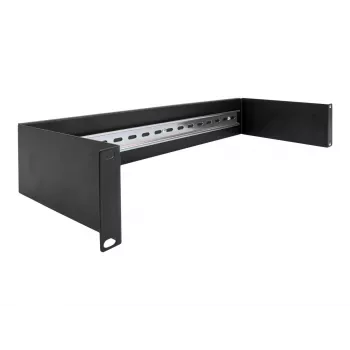 Kabelträger DeLOCK 66884 Schwarz 180 mm Breite 482 mm Tiefe 90 mm Höhe