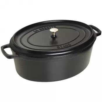 Bräter Staub 40509-509-0 12 L Gusseisen Schwarz