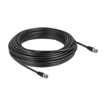 Koaxialkabel DeLOCK 80087 20 m BNC Schwarz