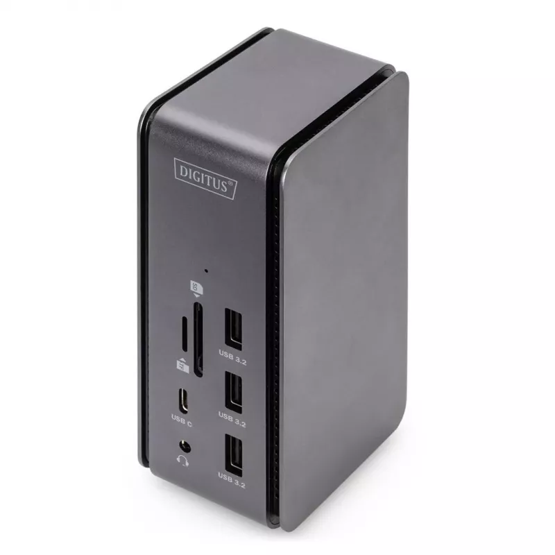 USB4 Dockingstation Digitus DA-70897 8K USB Type-C 100W Power Delivery