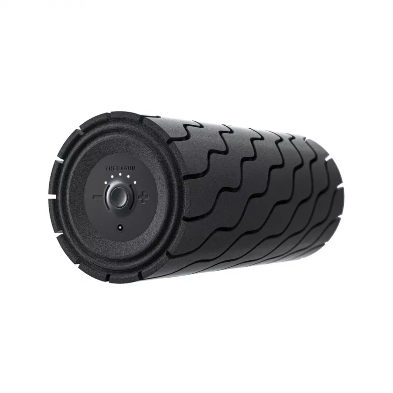 Therabody Rollenmassagegerät Theragun Roller Universal Schwarz — 5 Geschwindigkeiten, vibrierend, 1,5 kg, 12 V, 180 min Batterie