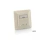 Equip Cat.6A German Modular Faceplate