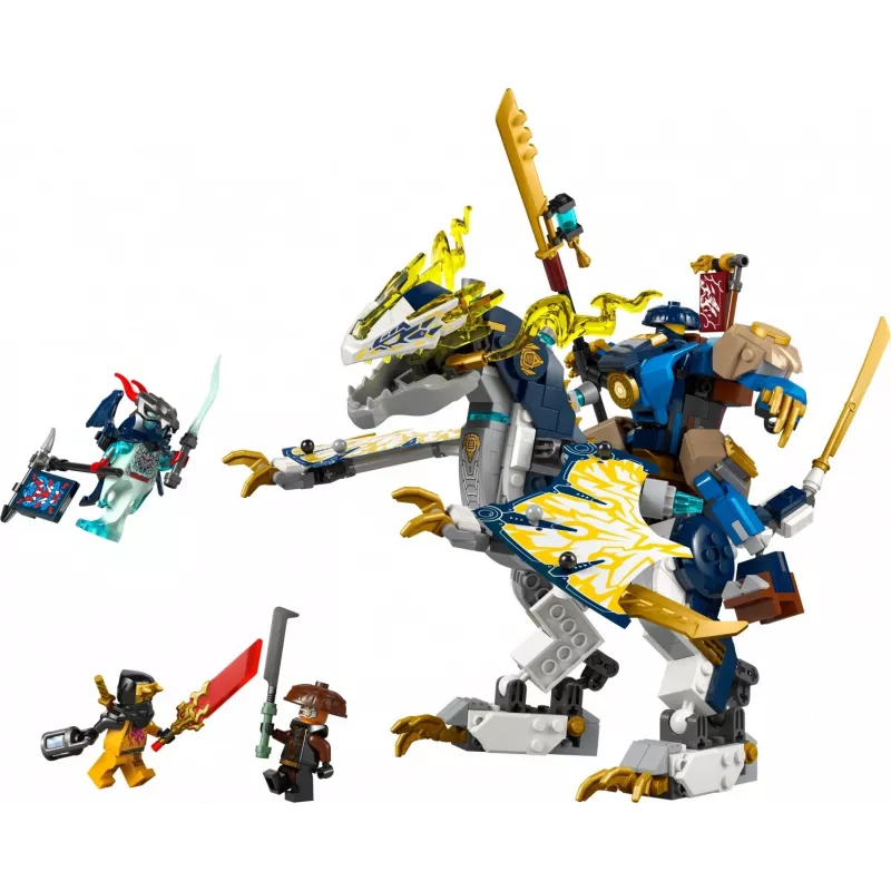 LEGO NINJAGO Set 71843 Rogue’s Mech Dragon Rider — 584 Teile, 4 Minifiguren, 190 mm Modellhöhe