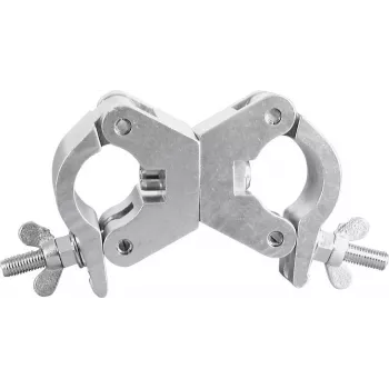Bewegliche Klemme EUROLITE TPC-35 silber – Beleuchtungsklemme für Traversen und Rohre