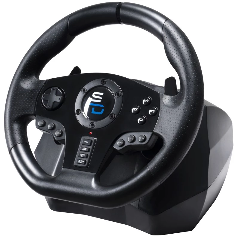 Lenkrad + Pedale Subsonic GS850-X Schwarz 270° Rotation USB