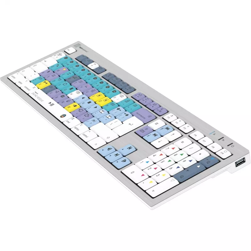 Logickeyboard LKB-RESC-CWMU-UK Tastatur Office USB QWERTY Englisch