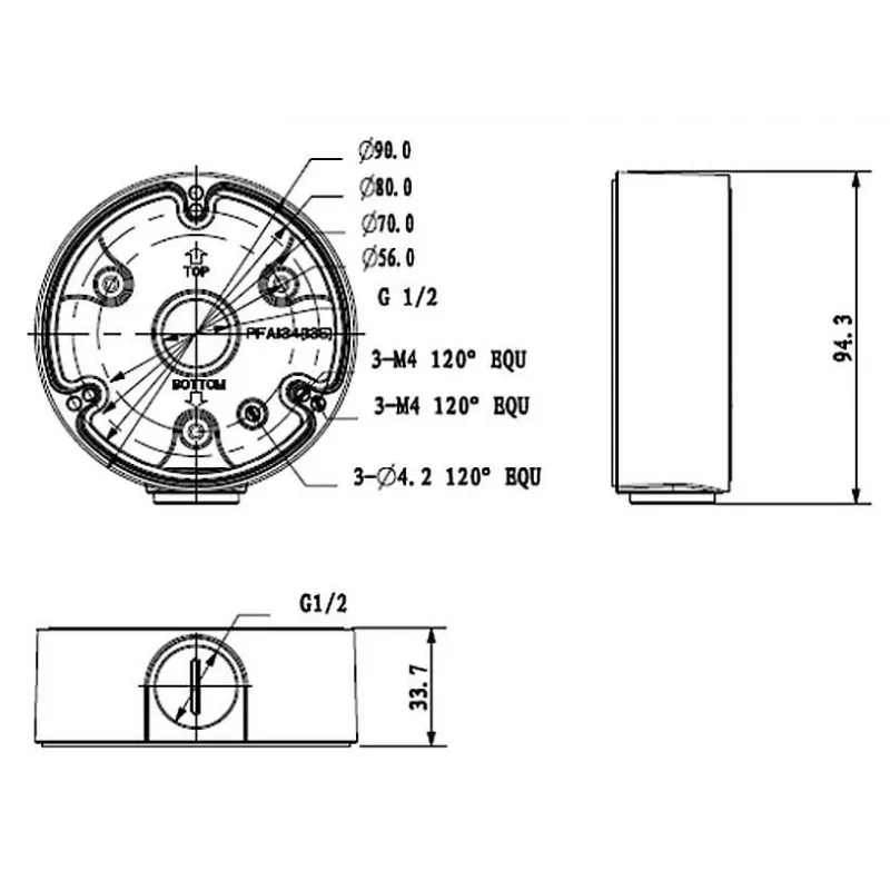 PFA135 Kamera-Adapter