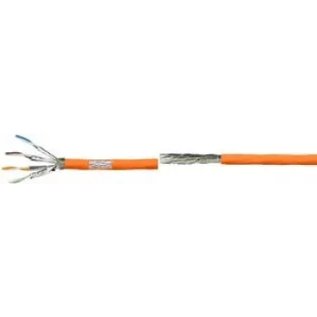 LogiLink Professional - Kabel auf Rolle - 200 m - 7,5 mm - S/FTP - Cat.7 Rohkabel - halogenfrei, robust - orange