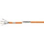 LogiLink Professional - Kabel auf Rolle - 200 m - 7,5 mm - S/FTP - Cat.7 Rohkabel - halogenfrei, robust - orange