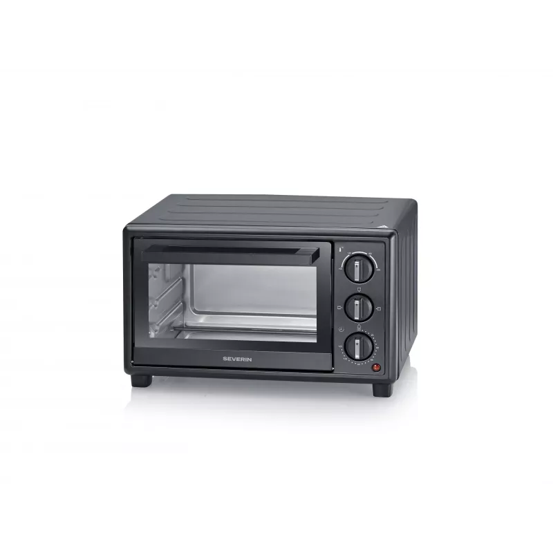 Elektrischer Minibackofen SEVERIN TO 2078 — 20 L Kapazität, 1600 W, schwarz, freistehend