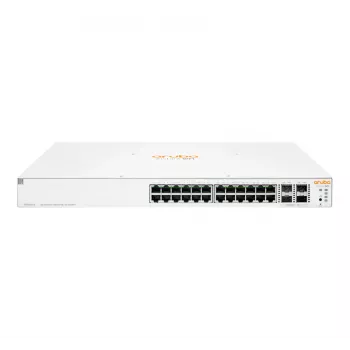 HPE Aruba Networking Instant On 1930 24G Class4 PoE 4SFP/SFP+ 370W Managed L2+ Gigabit Ethernet (10/100/1000) Power over Ethernet (PoE) 1U Weiß