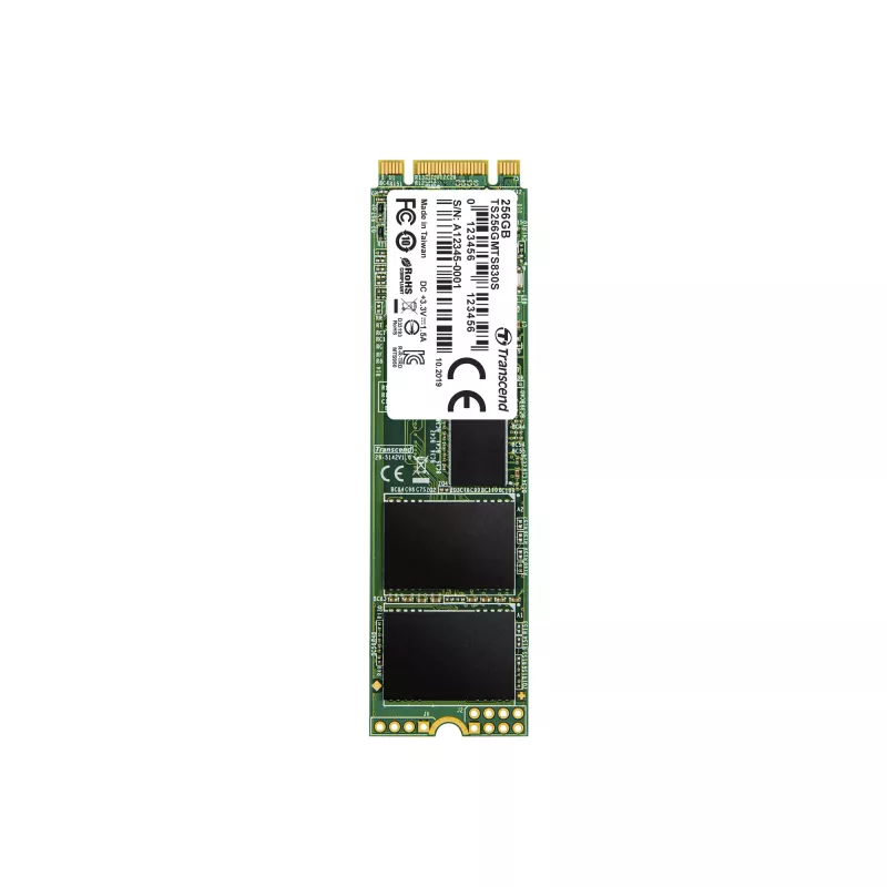 SSD-Festplatte Transcend 256 GB M.2 6 Gbit/s TS256GMTS830S