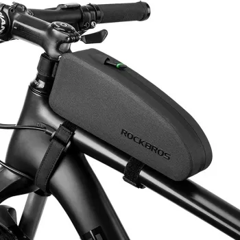 Rockbros AS-019-1 Fahrrad-Rahmentasche wasserdicht 1,6 l Schwarz
