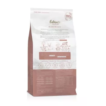 EDEN Semi-Moist Lachs & Wachtel - halbfeuchtes Hundefutter - 10kg