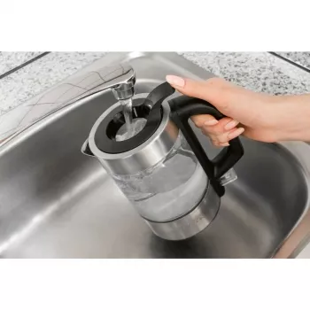 ProfiCook PC-WKS 1229 G Wasserkocher 1 L 1600 W Edelstahl, Transparent
