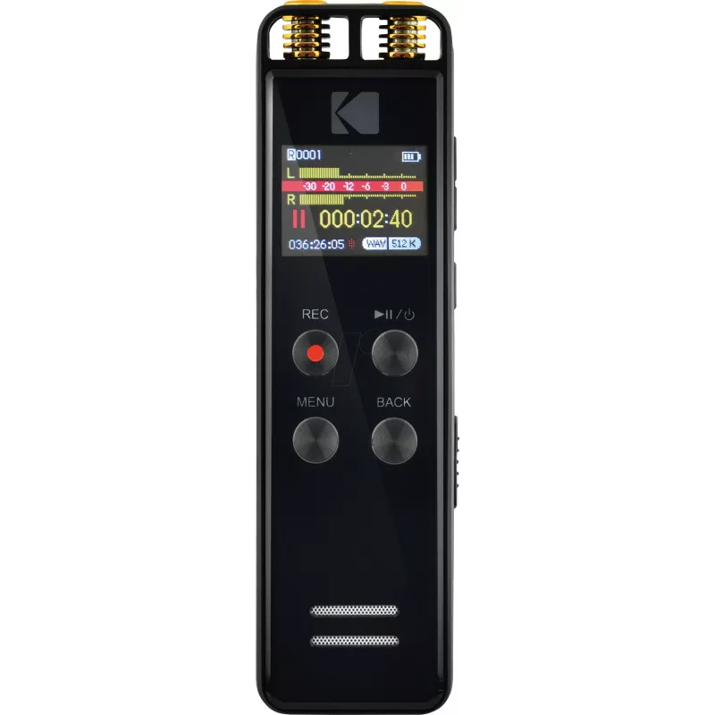 Kodak VRC550 Diktiergerät Schwarz