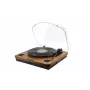 Riemengetriebener Audio-Plattenspieler AKAI ATT-11BT — Braun, 33/45/78 U/min, 0,8 W RMS