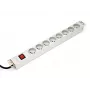 DIGITUS Professional A-19-STRIP-2-IMP – Stromverteilungseinheit (Rack – rackmontierbar) – Wechselstrom 250 V – Eingangsstromversorgung – Ausgang