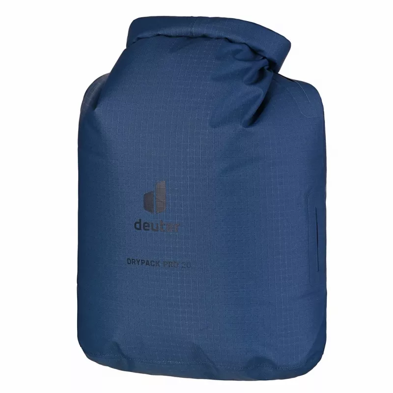 Wasserdichter Beutel DEUTER Drypack Pro 20 – 20 L Fassungsvermögen, Rollverschluss, verschweißte Nähte