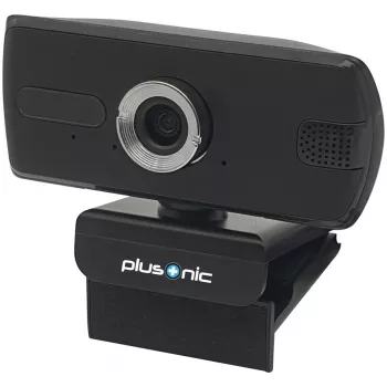 USB-Webcam Plusonic PSH037v2 1080p HD, USB-Anschluss, eingebautes Mikrofon