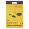 Tischmikrofon DeLOCK 65873 Schwarz