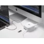 XtremeMac XWH-XCP-03 Laptop-Dockingstation & Port-Replikator kabelgebunden USB 3.2 Gen 1 (3.1 Gen 1) Typ-C Weiß (XWH-XCP-03)