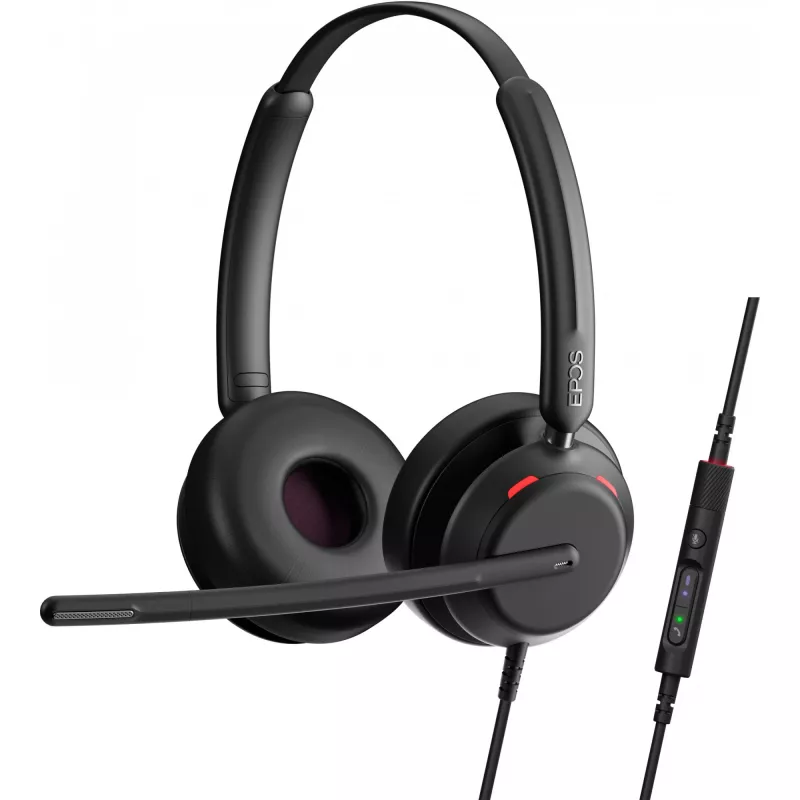EPOS IMPACT 760T - Headset - On-Ear - Kabelgebunden - USB-C - Schwarz - Zertifiziert für Microsoft Teams (1001214)