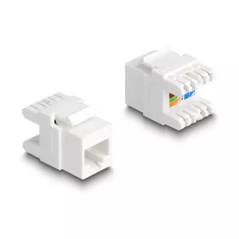 Keystone-Modul DeLOCK 88131 Flach RJ-45 Weiß