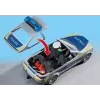 Playmobil Polizeiauto mit Sirene und Blinklicht, Mehrfarbig, Kunststoff, 3+