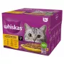 Nassfutter für Katzen Whiskas Poultry Feast 24×85 g — ausgewachsene Katzen, Geflügel (Truthahn), 24 Beutel