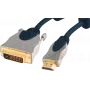 Videokabel-Adapter ShiverPeaks SP77480 1m HDMI Typ A DVI-D Blau