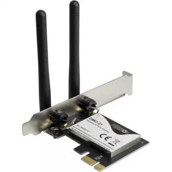 Inter-Tech DMG-31 - Einbau - Kabellos - PCI Express - Wi-Fi - Wi-Fi 4 (802.11n) - 300 Mbit/s (88888147)