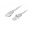 LANBERG Netzwerkkabel Cat6 U/UTP RJ-45 auf RJ-45 0,5 m grau PCU6-10CU-0050-S