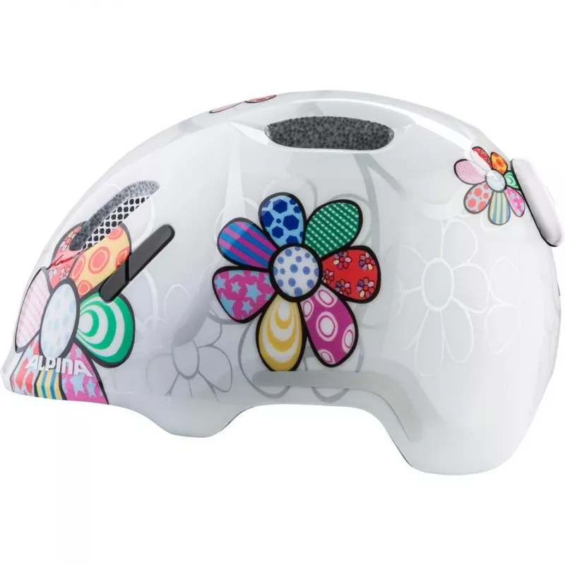 Fahrradhelm ALPINA XIMO 2 FLASH WHITE FLOWER GLOSS 49-54