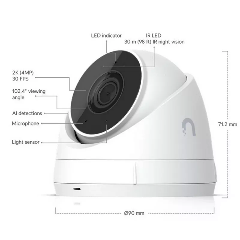Ubiquiti UNVR-Instant-Kit Video-Überwachungsset Kabelgebunden
