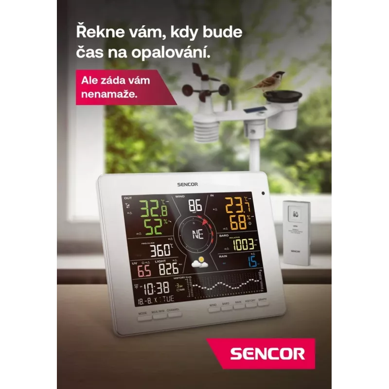 Wetterstation SWS 16600 WiFi 7 in 1