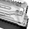 Front-Verteilerplatte für individuelle PC-Wasserkühlung, Singularity Spectre 2.0 Elite – vordere Panel-Reservoir-/Durchflusshalterung (SC-SPECTRE-ELITE-FRONT-BK)