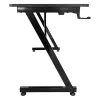 Computertisch Subsonic SA5706 Schwarz Gerade PVC 120x60 cm
