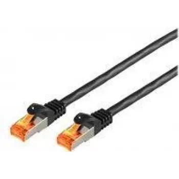 Netzwerkkabel S/CONN 08-26085 Schwarz 15 m Cat6a S/FTP
