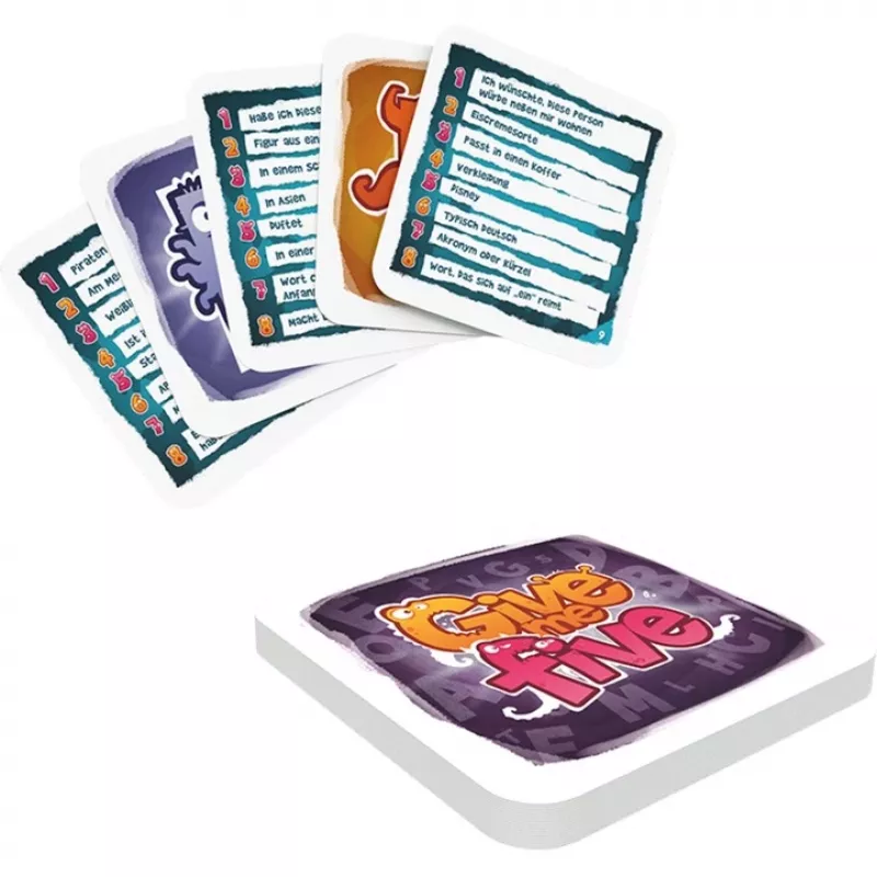 Give me five, Partyspiel