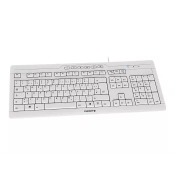 CHERRY STREAM 3.0 Tastatur Office USB Swiss Grey