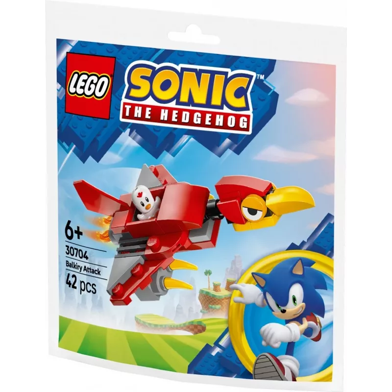 LEGO Spielset Sonic the Hedgehog 30704 — Barkilyr-Angriff-Spielset, 42 Teile, enthält sammelbare Minifigur